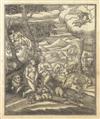 BIBLE ILLUSTRATIONS.  Sichem, Christoffel van. Bibels Tresoor, ofte Der Zielen Lusthof.  1646